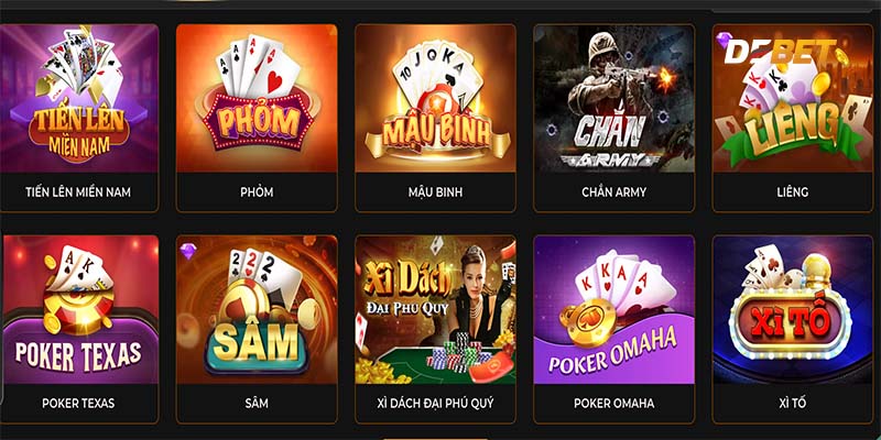 Game Bài DEBET: Thưởng Thức Những Khoảnh Khắc Giải Trí Tuyệt Vời. 1 Những điểm nổi bật của Game Bài DEBET.